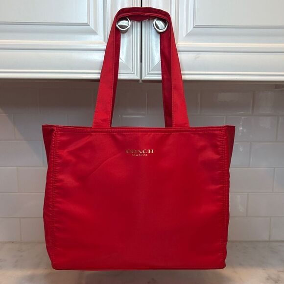 Coach bag designer purse handbag Fragrance Nylon Tote Bag - Picture 1 of 16